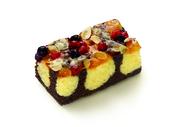 Chocolade woudvruchten cake
