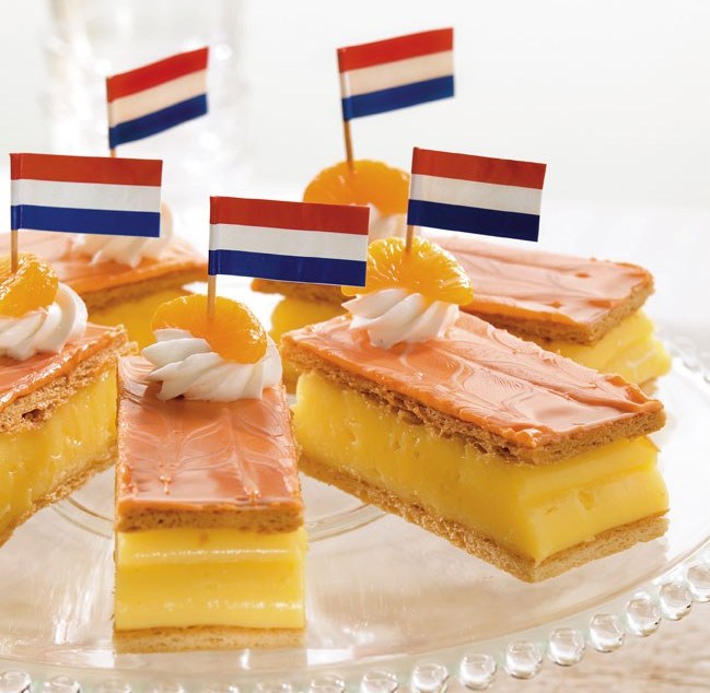 Oranje tompouce