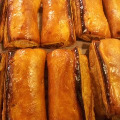 Saucijzenbroodjes Saucijzenbroodjes